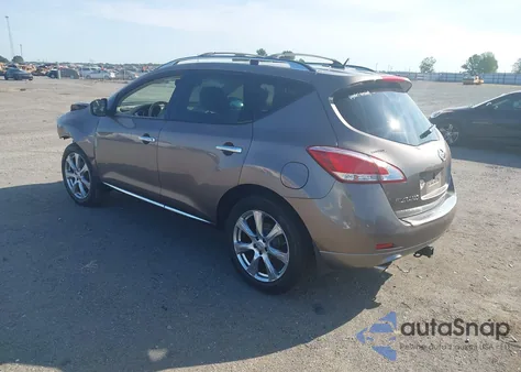 2012 Nissan Murano Le z USA, uszkodzony, nr VIN JN8AZ1MW9CW223433